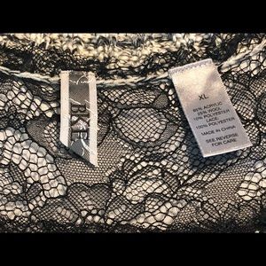 BKE Sweaters - BKE Black/Ivory Sweater BKE Sweaters - BKE Black/Ivory Sweater